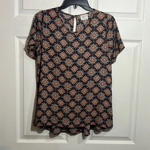 Sienna Sky women’s small blouse.  Multicolored. Preloved. - Picture 1 of 7